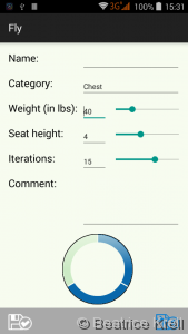 Mobile form containing data from database